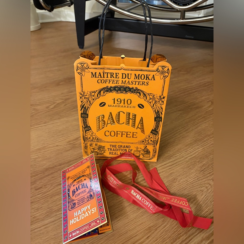 Bacha Coffee Orange Gift Bag